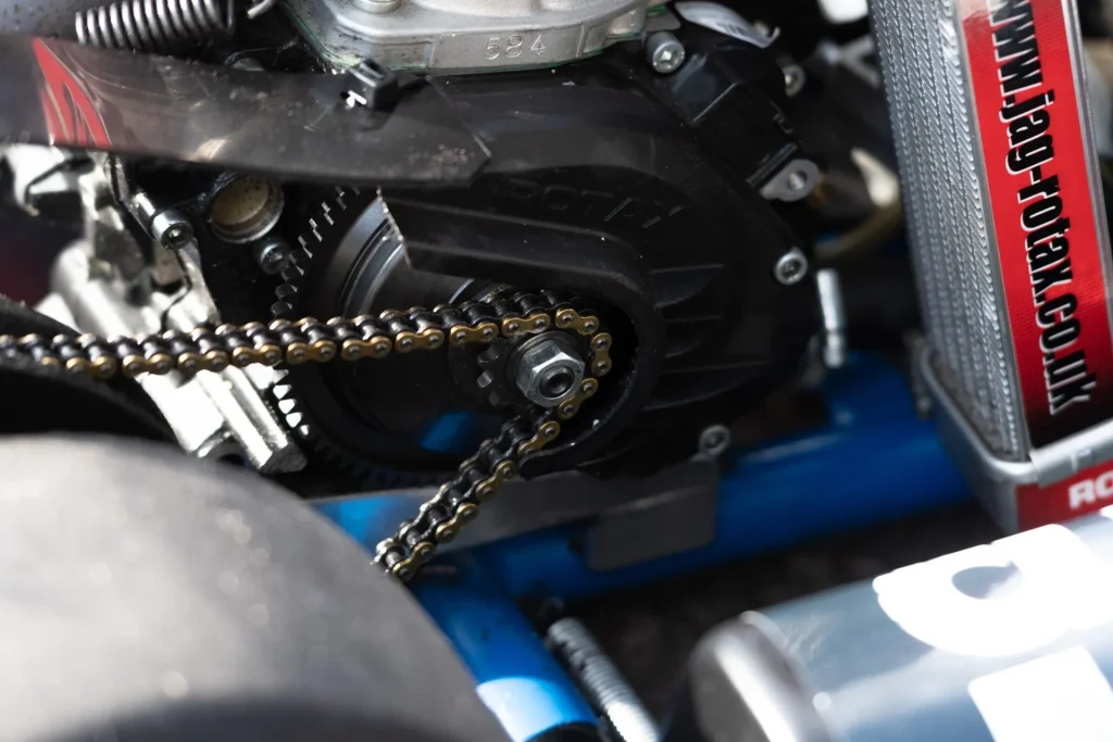 Rotax Racing Club Cadet Kart Drivetrain